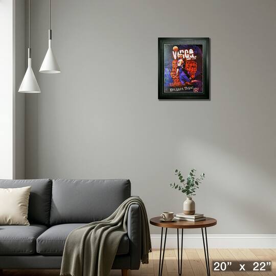 Vince Carter Toronto Raptors Framed 16" x 20" Extinct This Print 20" x 22"